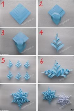 how to make paper snowflakes with step by step instructions on how to make them