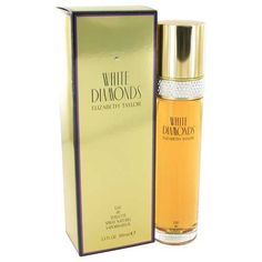 WHITE DIAMONDS by Elizabeth Taylor Eau De Toilette Spray 3.3 oz (Women). White Diamonds once again shows her exceptional sense of style.This sophisticated floral has notes of Italian neroli, living Amazon lily, Egyptian tuberose, Turkish rose, Italian orris, living narcissus, living jasmine, Italian sandalwood, patchouli, amber, and oakmoss. Elizabeth Taylor Perfume, White Diamonds Perfume, Amazon Lily, Orange Lily, Orris Root, Perfume Floral, Taylor White, Romantic Evening, Fragrance Spray