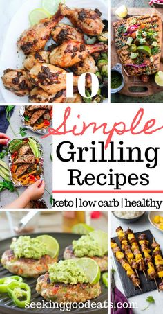 10 simple grilling recipes that are low carb and healthy