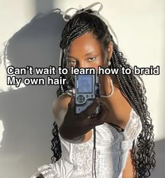 Simple Braid Styles, Quick Natural Hair Styles, Quick Braided Hairstyles, Protective Hairstyles Braids, Pretty Braided Hairstyles, Hairdos For Curly Hair, Hair Reference, Box Braids Hairstyles, Black Girls Hairstyles