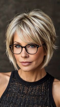 Short Hairstyles for Women Over 60 Ash Blonde Color, Ash Blonde Short Hair, Hairstyles For Women Over 60, Easy Morning, Cute Hairstyles For Short Hair, Short Blonde Hair, Ash Blonde, Silky Hair, Blonde Color