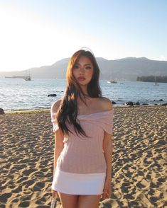 Bbyambi Outfits, Amberly Yang, Bbyambi Instagram, Dr Face, Asian Models Female, Model Looks, Pink Girly Things