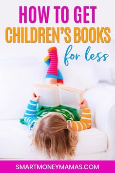 Want to foster your child\'s love of reading for less? Check out these low-cost ways to build your child\'s library. #reading #parenting #frugal #savemoney #kidsbooks #smartmoneymamas Library Reading, Reading Specialist, Reading Words, Books For Kids, Kids Books, Smart Money, Indoor Activities, Reading Ideas, Literacy Activities