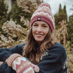 Stay warm this cold weather season in MUK LUKS Women's Cuff Knit Beanie. With soft faux fur lining to keep you cozy and cute patterns and colors, this pom knit beanie will be your new winter staple. Canyon Rose, Knit Machine, Cute Patterns, Weather Seasons, Fair Isle Pattern, Lining Fabric, Cute Pattern, Knit Beanie, Fair Isle