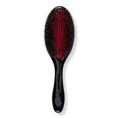 D81M Black Style & Shine Medium Hairbrush -  Denman's D81M Black Style & Shine Medium Hairbrush with boar bristles.    Benefits     Adds gloss and shine to the hair Gently detangles and smoothes     Features     Synthetic and natural boar bristles Air cushioned pad Light-weight balanced handle   - D81M Black Style & Shine Medium Hairbrush Denman Brush, Black Red Hair, Summer Beauty, Beauty Room, Black Style, Ulta Beauty, Hair Brush, Powder Brush, Hair Tools