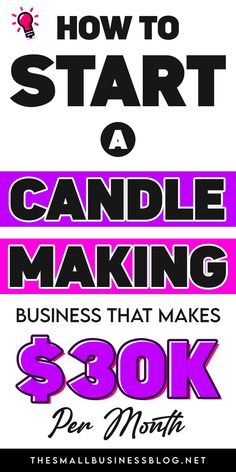 How to Start a candle making business? Learn How to Make Money Selling Candles utilizing skills that fit well within the online work from home jobs market and promise good earnings. Learn how to make money from home by making and selling candles. Small Business Blog, Candle Making Business, Online Work From Home, Extra Cash, Remote Jobs, Marketing Jobs, Home Jobs