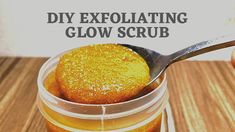 Turmeric And Lemon Body Scrub Diy, Tumeric Body Scrub Diy Glowing Skin, Tumeric And Honey, Bae Ideas, Honey Turmeric, Honey Sugar Scrub, Turmeric Scrub, Lemon Scrub