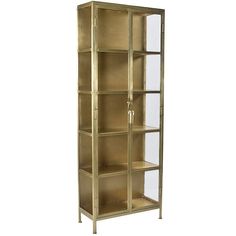 Brown & Beam Cabinets Antique Brass Haisley Cabinet Dovetail Furniture, China Cabinet Display, Tall Cabinet, Window Styles, Hand Crafted Furniture, Ashley Stewart, Retail Furniture, Glass Doors, Cabinet Furniture