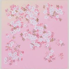 70cm Polyester Furoshiki - Chiyo Uno Hanasakizakura 70cm 風呂敷 ポリエステル 宇野千代 花咲ざくら Sakura Japanese, Fabric Wrapping, Ancient Japan, Animation Storyboard, Wrapping Cloth, Public Bath, Kimono Design, Traditional Ceramics, Household Decor