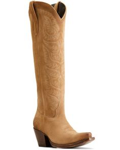 Ariat Women's Laramie StretchFit Western Boots - Snip Toe Western Boots With Zipper Closure, Western Fitted Boots With Zipper Closure, Fitted Western Boots With Zipper Closure, Snip Toe Cowgirl Boots, Belt Buckles Men's, Western Aesthetics, Rodeo Boots, Womens Cowgirl Boots, Western Boots For Men