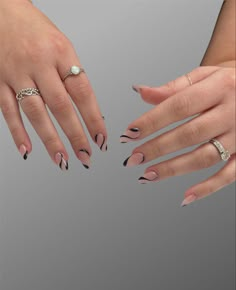 Classy Almond Nails, Paris Nails, Wow Nails, Punk Nails, Vintage Nails, Subtle Nails, Minimal Nails, Simple Acrylic Nails