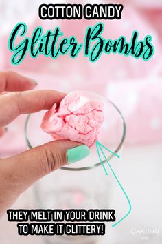 Cotton Candy Glitter, Bomb Drinks, Edible Luster Dust, Kid Friendly Drinks, Diy Hot Chocolate