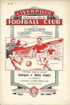 an old liverpool football club brochure