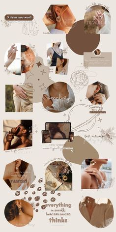 a collage of different images with the words love in them and pictures on it