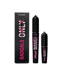 Tell Me More: And of course, the BADdest mascara duo will be there...Join the party with a FULL-SIZE of our bestselling BADgal BANG! mascara for volumized lashes. It layers easily for bigger and BIGGER impact and the brush features 360° reach for root-to-tip, corner-to-corner coverage. Plus, pop the mini in your bag to keep your lashes amp’d while you dance the night away. Set includes: BADgal BANG! BIGGER, BADDER volumizing mascara |full-size BADgal BANG! BIGGER, BADDER volumizing mascara in in Bang Mascara, Mascara Set, Bad Gyal, Tell Me More, Volumizing Mascara, The Baddest, Lengthening Mascara, Eye Mascara, Bad Gal