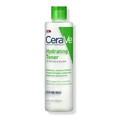 CeraVe - Alcohol-Free No Rinse Hydrating Facial Toner for Sensitive & Dry Skin | Ulta Beauty Skin Lightener, Anti Aging Secrets, Hydrating Facial, Hydrating Toner, Top Skin Care Products, Skin Care Order, Skin Blemishes, Dry Sensitive Skin, Effective Skin Care Products