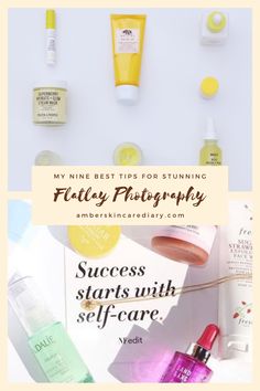 Wondering how to capture beautiful flatlay photos? Read my top 9 tips for nailing the bird's-eye-view shot. From lighting, to vantage point, to how to show off your products, I cover it all! Flat Lay Photos, Vantage Point, Flat Lay Photography, Nail Tips