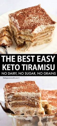 the best easy keto tirami no dairy, no sugar, no grains