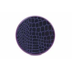 a purple and black alligator skin pattern on a white background