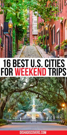 the best us cities for weekend trips