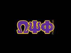 the word dub is written in purple and yellow on a black background with an image of a