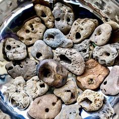 Witch Stones, Native American Tools, Rock Hunting, Hag Stones, Magic Stones, Rock Types