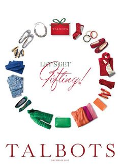 an advertisement for talbot's shoes and accessories with the words, life is gift giving