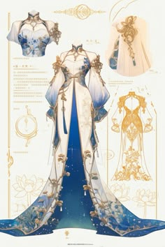 an image of a dress designed to look like it is from the legend of zeon