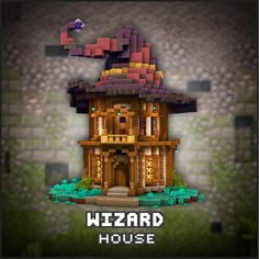 the wizard house in minecraft