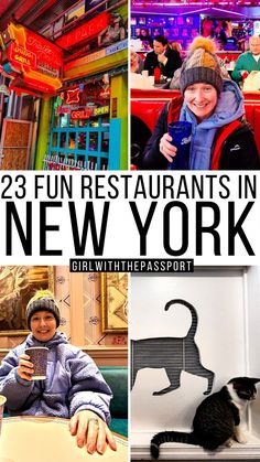 Are you an NYC foodie looking for some of the fun restaurants in NYC for adults? If so then check out this local's guide to all of the coolest restaurants in NYC right now. what to eat in NYC | NYC foodie guide | best restaurants in NYC | best places to eat in NYC | what to eat in NYC | where to eat in NYC | NYC travel guide | NYC travel tips | NYC travel itinerary | New York City food guide | NYC food guide | NYC restaurants | must-try food in NYC | best things to do in NYC | fun restaurants in NYC for adults | fun restaurants in New York City for adults | where to go in NYC #NYCfoodie #NYCfood #NYCrestaurants #restaurants #newyork Weird Restaurants, Unique Bars, Nyc Bucket List, Restaurants In New York City, Midtown Nyc, Restaurants In Nyc, Restaurants In New York