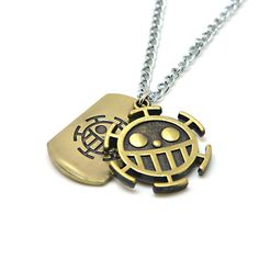 PRICES MAY VARY. 【Size】Pendant Size:3.7*3.2cm(1.45*1.25inch)；Chain Length:47cm(18.5inch)；Weight:26g 【Material】 - Alloy 【Retro Elemental Eesign】 - Inspired by Japanese Anime. Best choice for you cosplay, costume, daily life, comic con.Especially suitable for hip-hop, rock and other styles to wear, show domineering style. 【A Wonderful Gift】 - This is an ideal gift for your brother, son, grandson, husband, boyfriend, teenager or special man's birthday, Christmas, graduation and other holidays. 【Siz One Piece Necklace, Luffy Straw Hat, Law Necklace, Logo Dog, Blue Pendant Necklace, Dog Tag Pendant, One Piece Stuff, Pendant For Men, Skull Logo