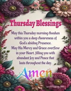 an image of flowers with the words,'today blessings may this monday morning awaken