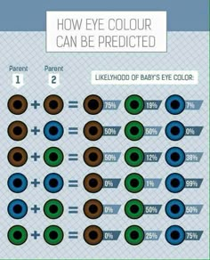 Hope my kids have colored eyes Eye Color Chart Genetics, Two Different Colored Eyes, People With Blue Eyes, Biology Classroom, Eye Chart