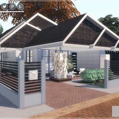 The Sims 4 Residential Lot. Yasmine Small Bungalow,one story house. Fully furnished, 2 bedrooms, 1 bath.
CC's needed for this Lot.
Creation by Moniamay72.
Download - The Sims Resource.
#TS4 #lots #housescc #house #CC #sims4cc #ccfinds #ts4cc #ts4lots #tsr #TheSims #sims4 #thesims4 #Moniamay72 #thesims4lots #architecture #thesims4builds #TSR #modern #design Sims 4 Modern Bungalow, Ts4 Cc Lots House, Sims 4 1 Story House, Ts4 Cc House Download, Ts4 Lots Cc, Sims 4 Cc Small House, Sims 4 Cc Lots Modern Houses, Sims 4 One Story House