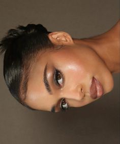 Make Up Glam, Headshot Makeup, Night Hair, Brown Girls Makeup, Natural Glam Makeup, Night Hairstyles, Prom Inspo, Formal Makeup