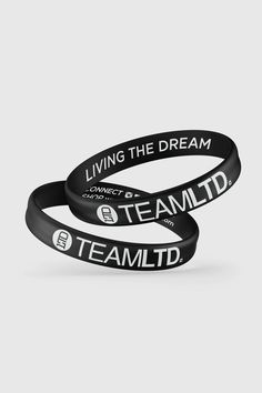 The TEAMLTD wristband. Black with White print 100% silicone bracelet 2 Sizes available Silicone Bracelets, Black White Pink, Promotional Gifts, Large Black, Crossfit, Coupon Codes, New Product, Free Gifts, Naruto