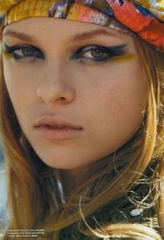 Boho Festival Makeup, Boho Makeup, Festival Make Up, Festival Makeup Glitter, Estilo Hippy, Mode Hippie