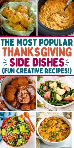 Easy Thanksgiving side dishes ideas for a crowd, including potatoes, vegetables, homemade stuffing recipes, southern casseroles, and easy crockpot sides, perfect for your Thanksgiving dinner or friendsgiving potluck. Thanksgiving Sides For Large Group, Friendsgiving Dishes To Bring, Cheap And Easy Thanksgiving Sides, Easy Thanksgiving Casserole Recipes, Casserole Recipes For Thanksgiving Dinner, Thanksgiving Traditional Food, Thanksgiving Food List Ideas, Soups For Thanksgiving Dinner, Sides That Go With Turkey