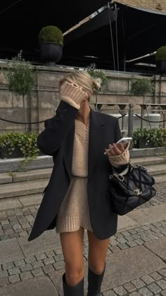 Winter Date Outfits, Chique Outfits, Paris Outfits, Looks Street Style, Fall Fits, Autumn Outfits, Mode Inspo, Looks Chic, Winter Fits