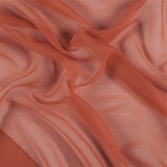 Top Lingerie, Peach Aesthetic, Silk Chiffon Fabric, Club Color, Orange Aesthetic, Orange Fabric, Aesthetic Colors, Fabric Stores Online, Fashion Fabric