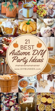 the best autumn diy party ideas