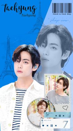 an image of a young man in front of the eiffel tower with his name tag