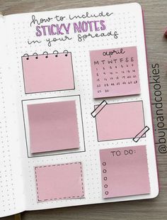 the sticky notes are pink and white with black dots on each side, as well as numbers