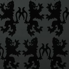 sample griffons wallpaper in noir by burke decor 1 Black Wallpaper Accent Wall Burke Décor, Flock Wallpaper Velvet, Bold Floral Wallpaper Burke Décor, Gothic Peel And Stick Wallpaper, Flocked Wallpaper, Black Floral Velvet Upholstery Fabric, Velvet Pattern, Flock Wallpaper, Stripped Wallpaper