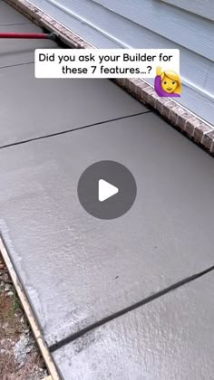 a video showing how to build a concrete patio