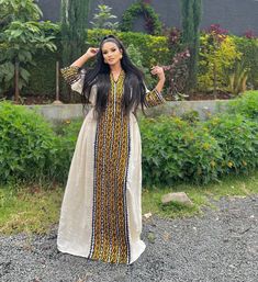 Modern Habesha Dress Simple Habesha Kemis Habesha Libs Eritrean Dress ሀበሻ ቀሚስ ሀበሻ ልብስ Modern Habesha Dress, Dressy Fall Outfits, Black Women Hair Color, Eritrean Dress, Ethiopian Clothing, Habesha Dress, Ethiopian Traditional Dress, Ethiopian Dress, Habesha Kemis