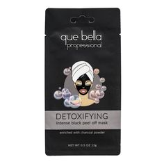 We've all had our fair share of pesky blackheads from time to time and, if you can relate, the Que Bella Detoxifying Black Peel Off Mask is for you. Packed full of vitamin E and charcoal, you can expect a deep cleansing of your skin with this face mask! It works to unblock your pores and tighten them too, helping to remove stubborn blackheads. When you peel the mask off, you'll see the impurities removed from your skin! For external and adult use only. Keep out of reach of children. Use as direc Black Peel Off Mask, Charcoal Peel Off Mask, Dove Body Wash, Bella Beauty, Charcoal Face Mask, Extra Dry Skin, Beauty Products Gifts, Facial Peel, Best Skin Care Routine