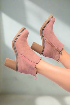 Unleash your wild side with the Bite Me Bootie in Blush Faux Suede by Corkys. Featuring a 3" heel and rubber sole for ultimate comfort and style. The side zipper and round toe add a touch of practicality to this bold and sassy bootie. So go ahead, bite the fashion bullet and make a statement! Corkys Rubber Sole 3" Heel Side Zipper Round Toe Bite Me, Go Ahead, Bootie, The Fashion, Faux Suede, Side Zipper, Rubber Sole, Blush, Zipper