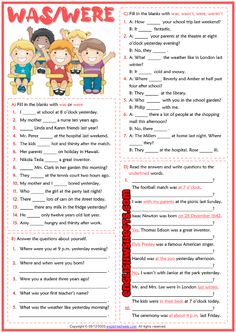 an english worksheet with words and pictures for children to use in the classroom