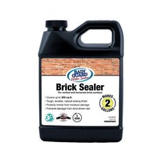 a gallon of brick sealer on a white background